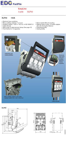 XLP-1 DIN1 Fuse Disconnector
