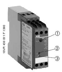CM-MSS Motor Thermistor Relay 24VAC/DC 1SVR430810R9300